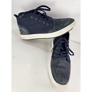 Timberland Davis Square Chukka Casual Shoes TB A1SF3 019 Navy Nubuck Size 7m